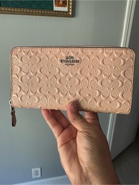 Coach Accordion Zip Wallet